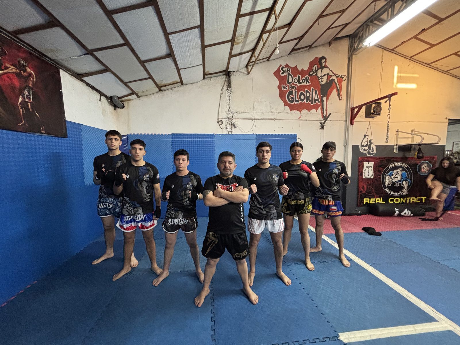 Interior del gimnasio